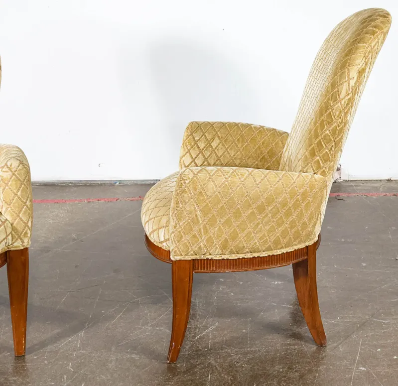 Pair of Art Deco Chairs from Bernhardt