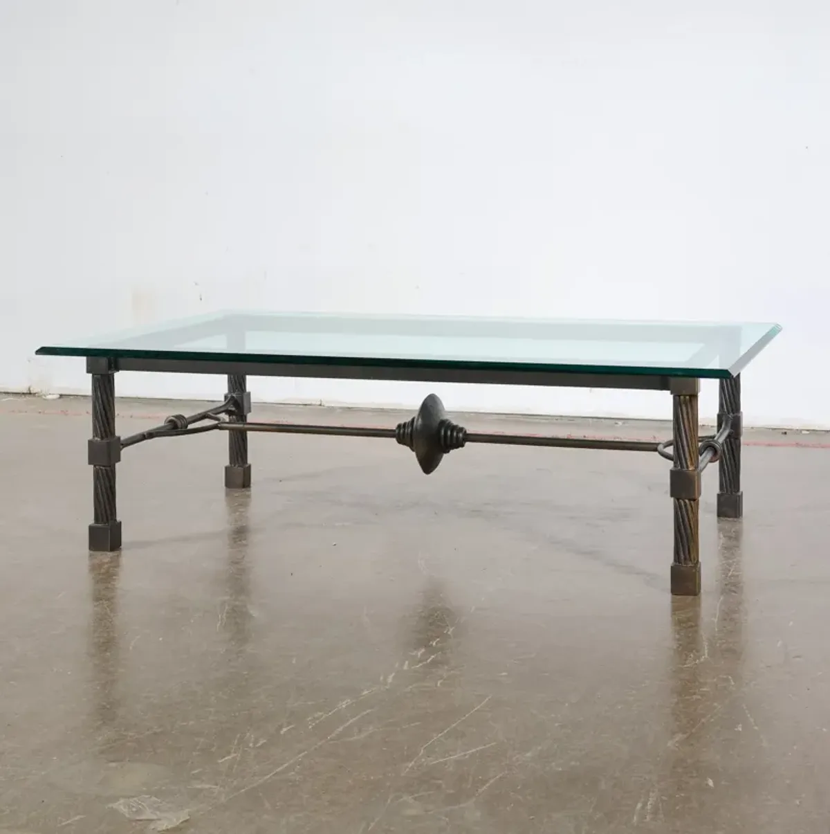 Italian Bronze Coffee Table