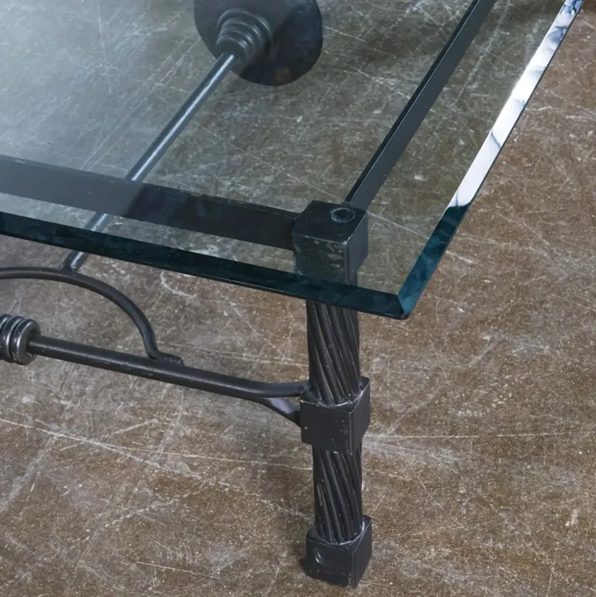 Italian Bronze Coffee Table