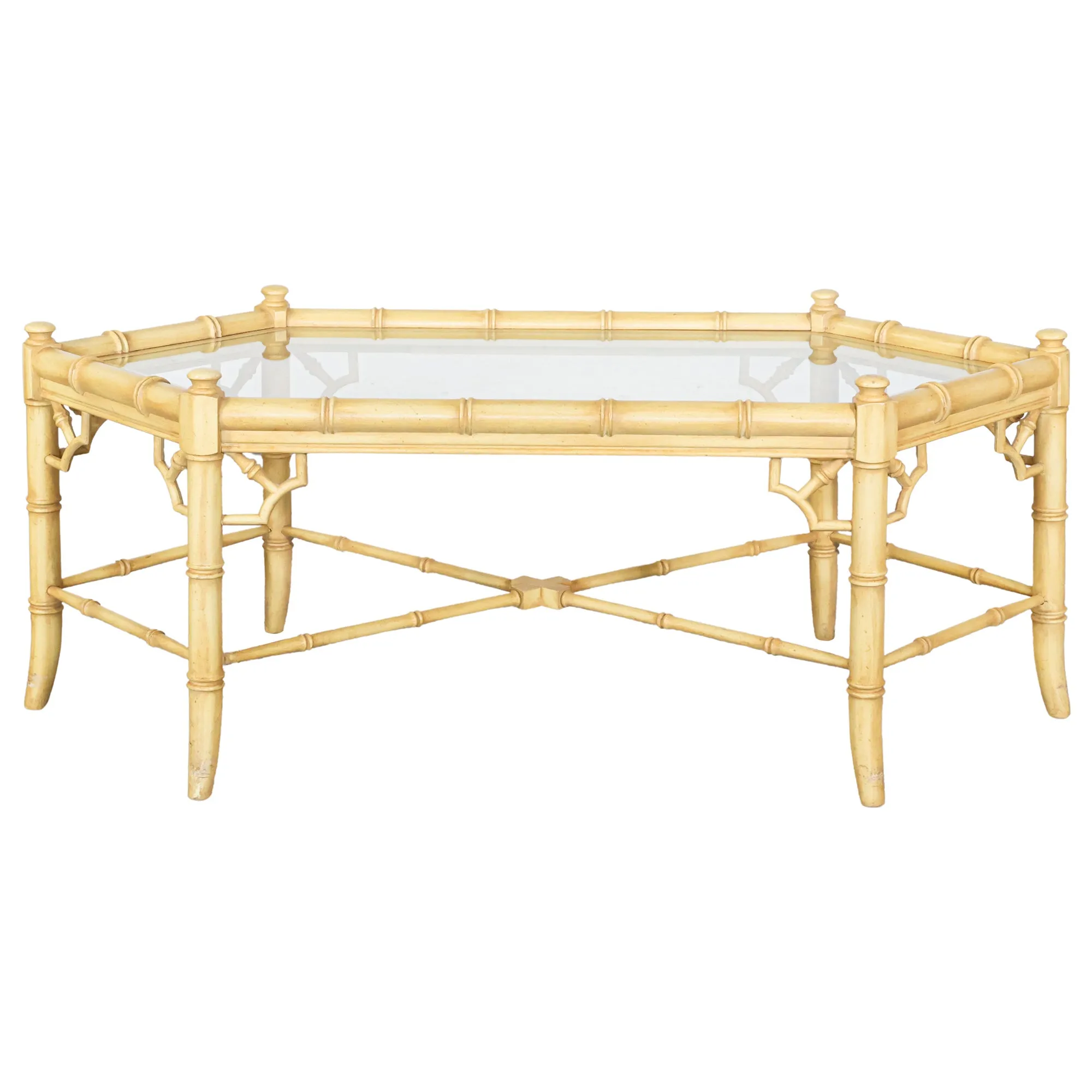 Thomasville Allegro Faux Bamboo Coffee Table