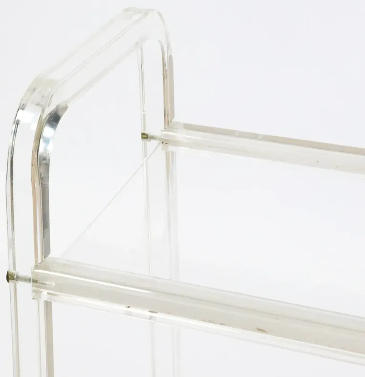 Lucite Bar Cart