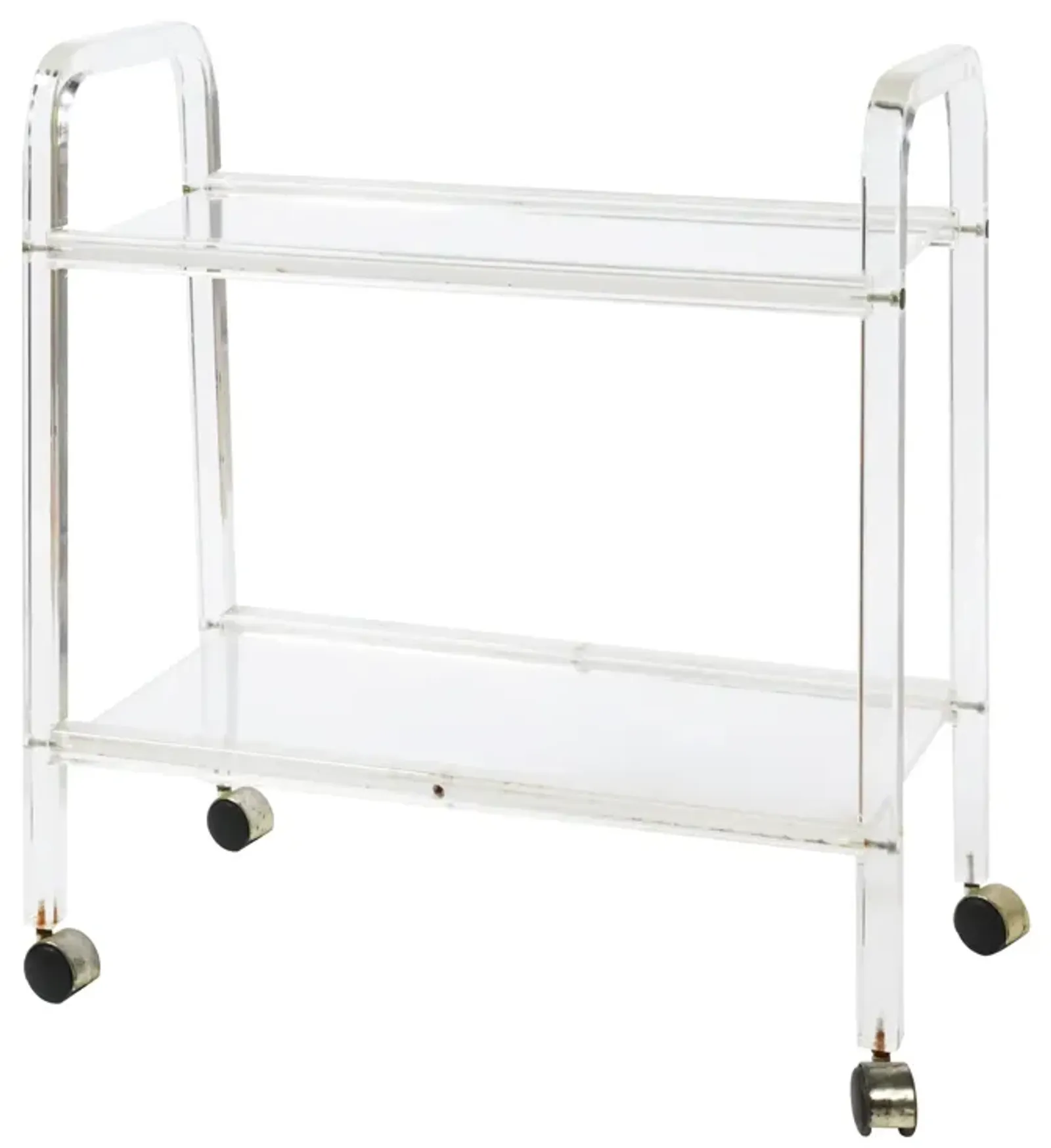 Lucite Bar Cart