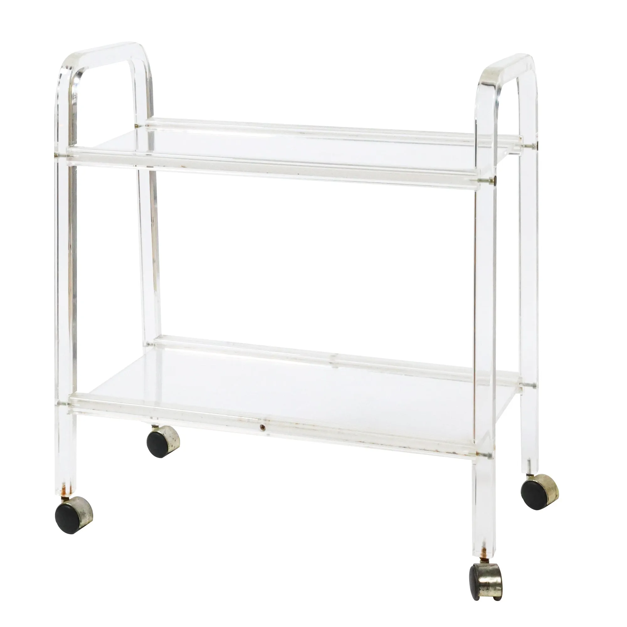 Lucite Bar Cart