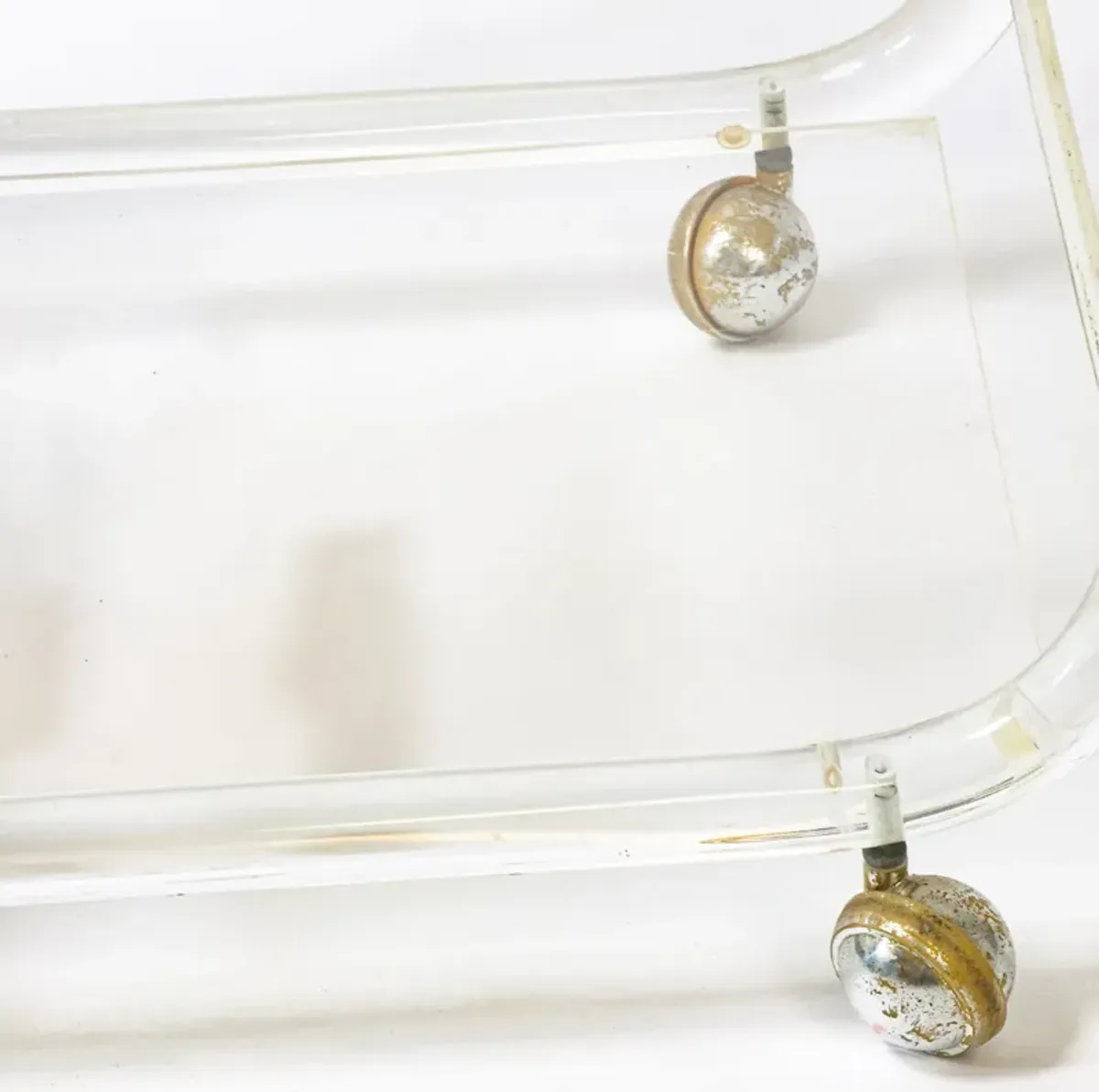 Stellar Lucite Bar Cart