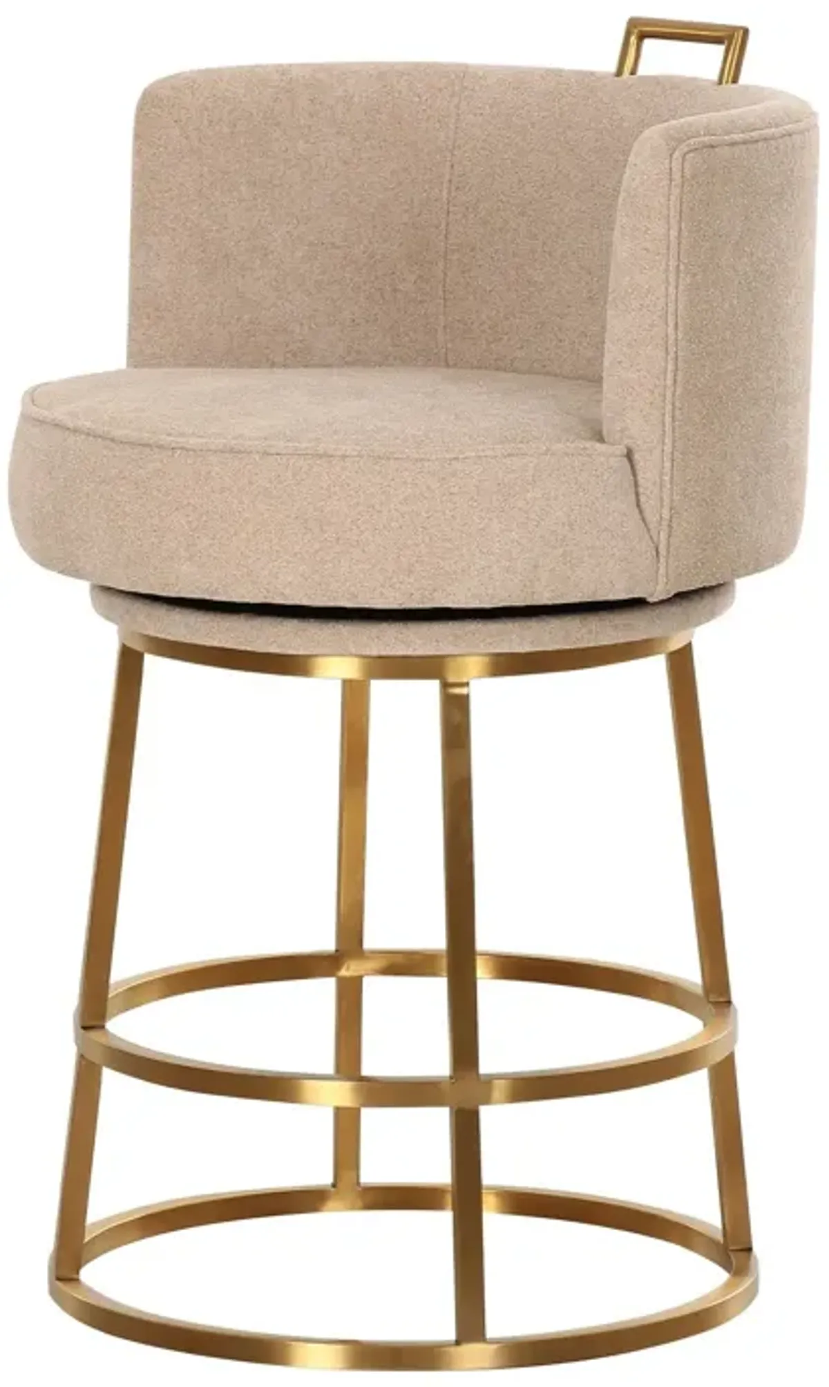 Rosita Counter Stool in Smokey Taupe