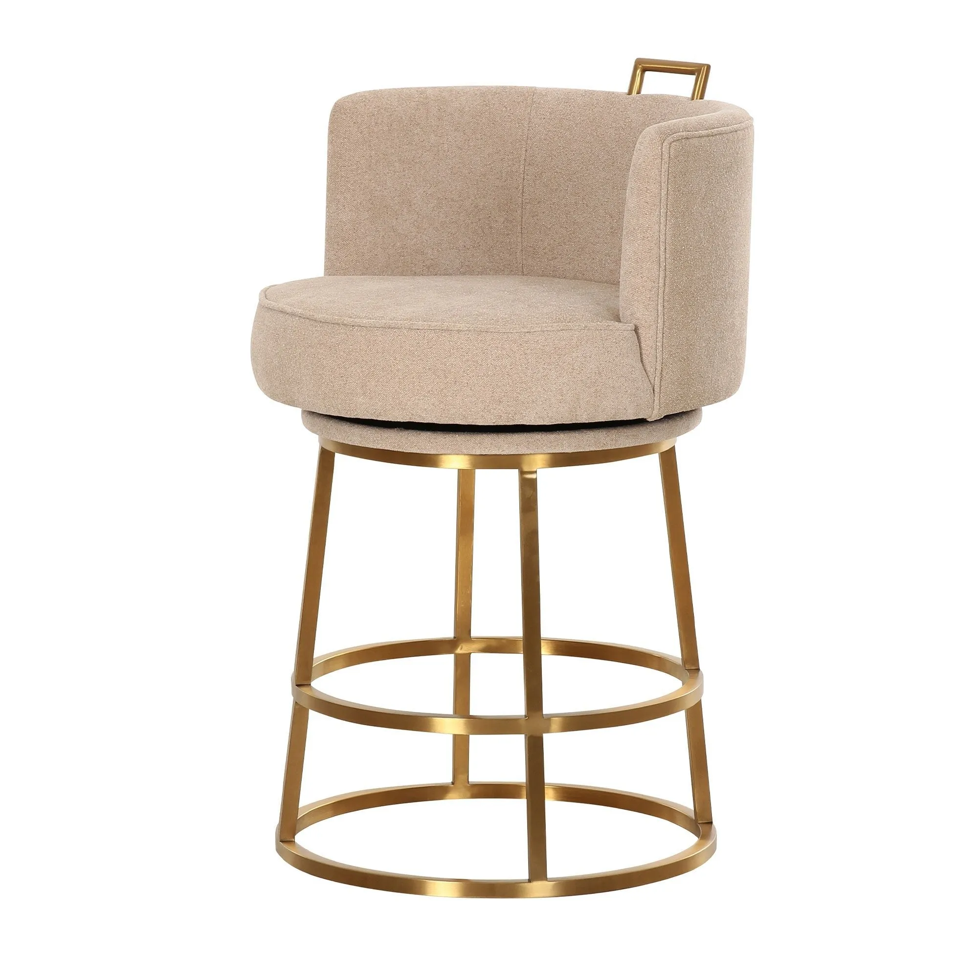 Rosita Counter Stool in Smokey Taupe