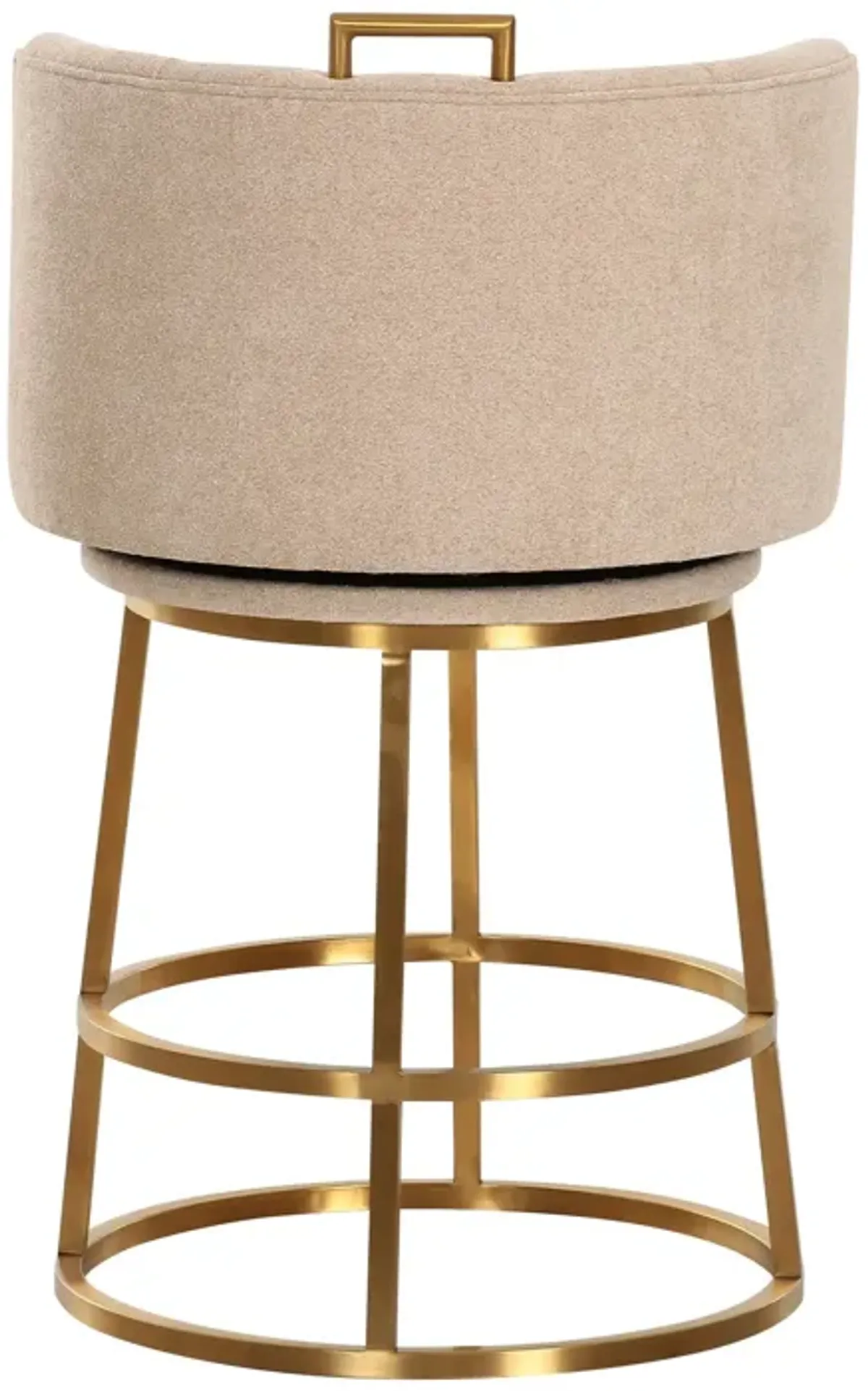 Rosita Counter Stool in Smokey Taupe