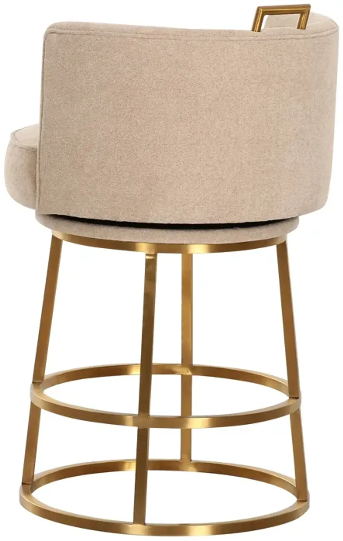 Rosita Counter Stool in Smokey Taupe