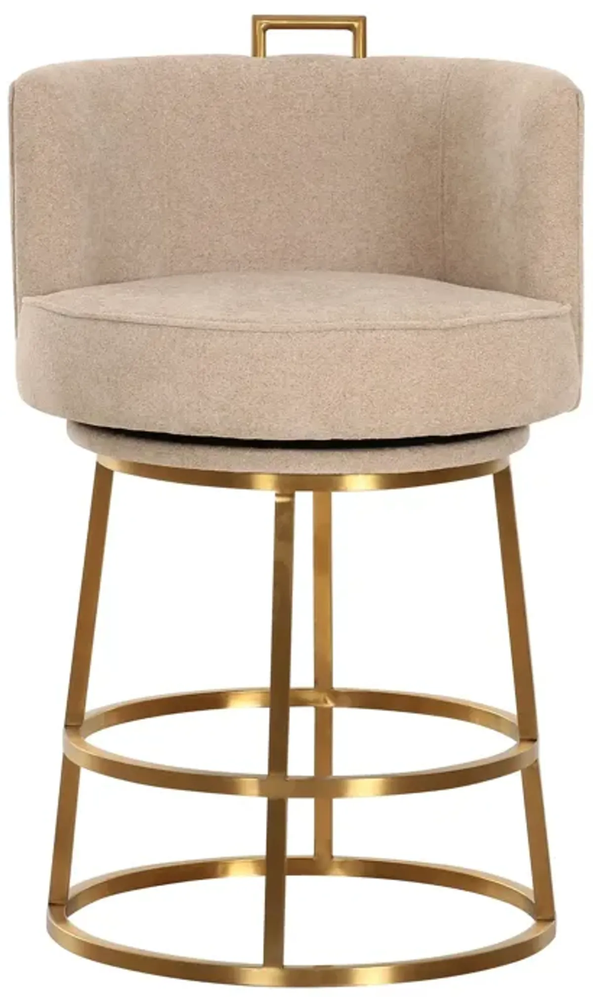 Rosita Counter Stool in Smokey Taupe