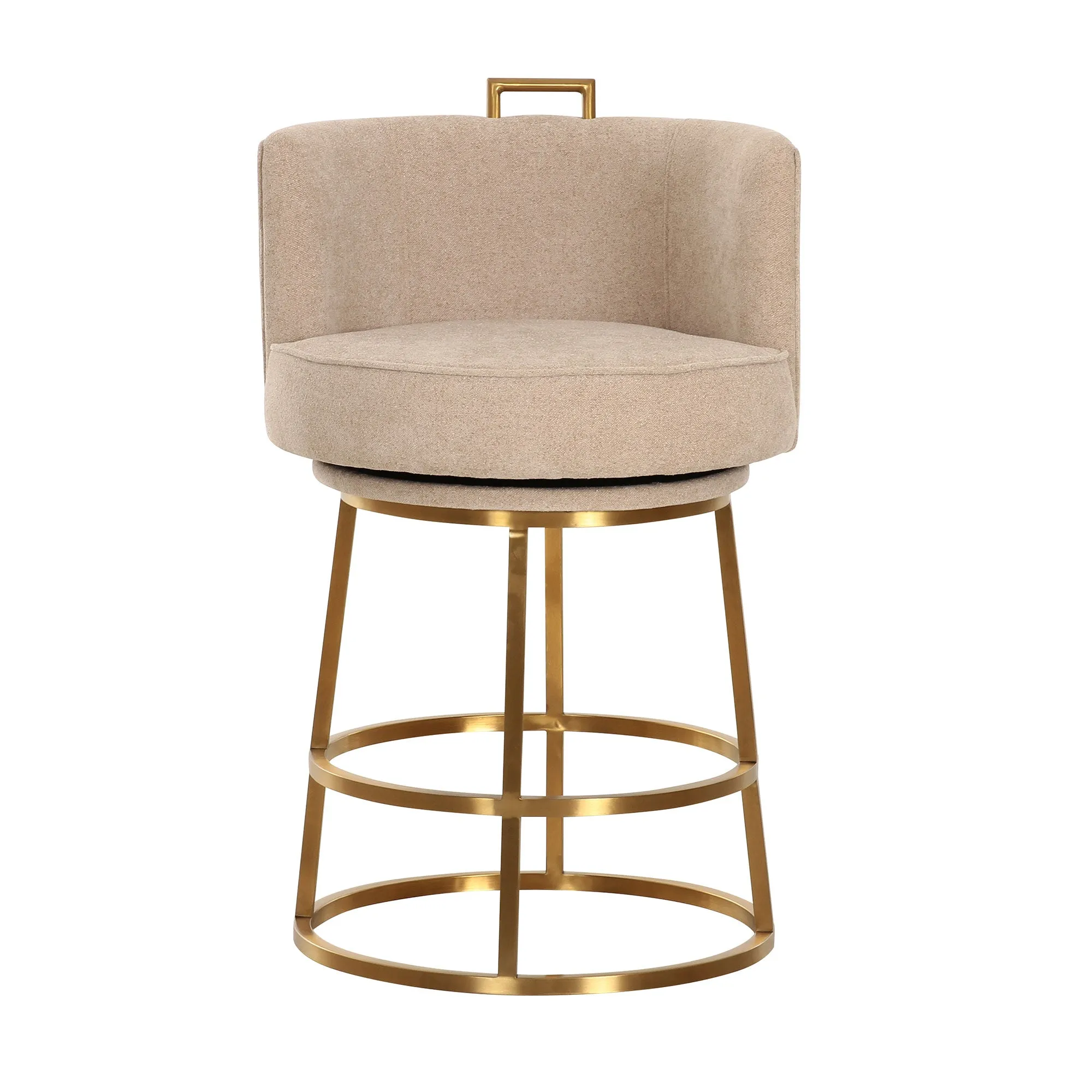 Rosita Counter Stool in Smokey Taupe