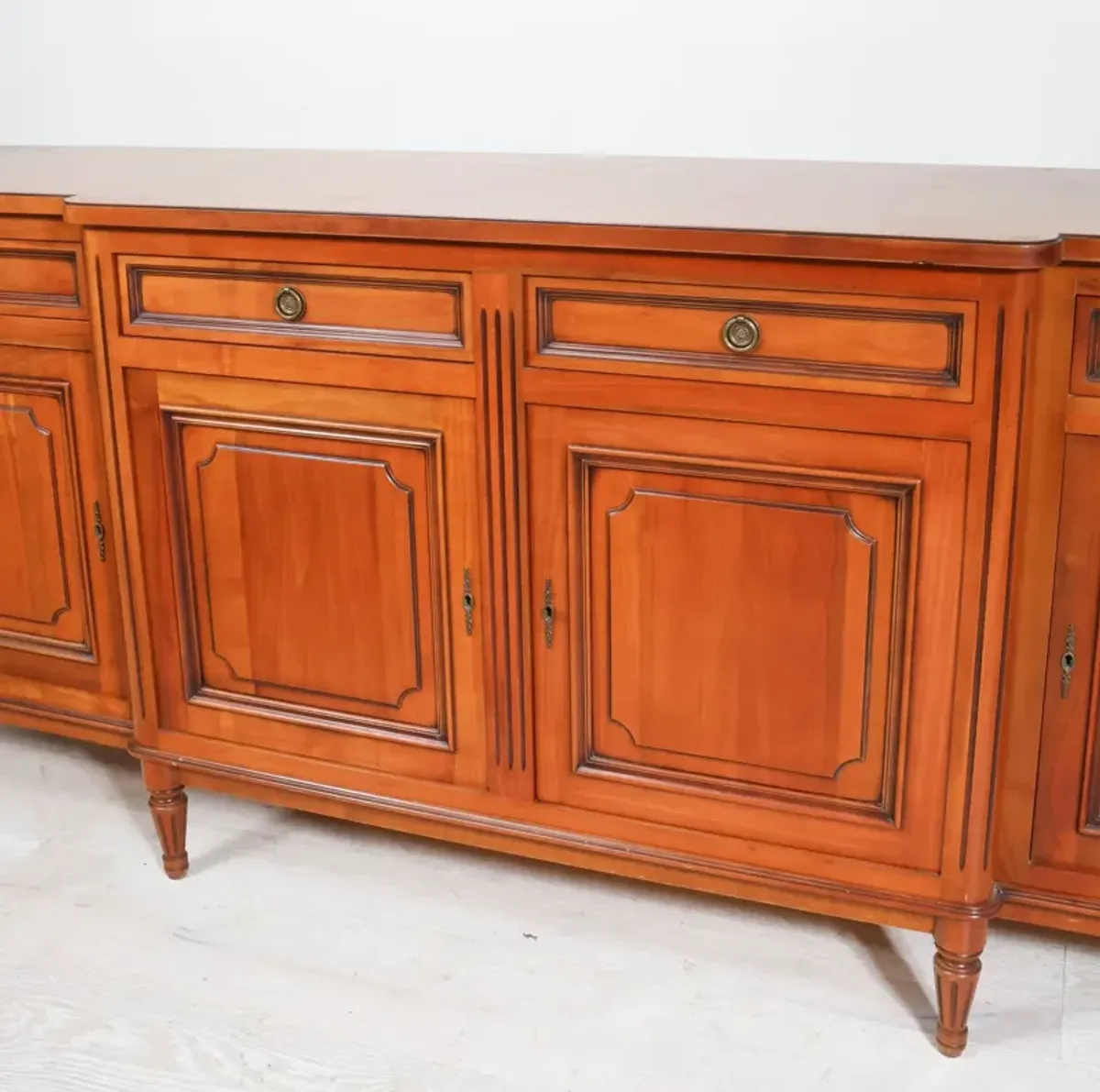 Louis XVI Style Cherry Sideboard c.1930's-40's