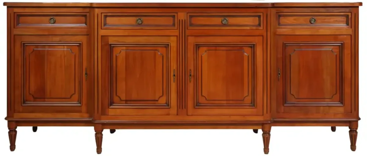 Louis XVI Style Cherry Sideboard c.1930's-40's