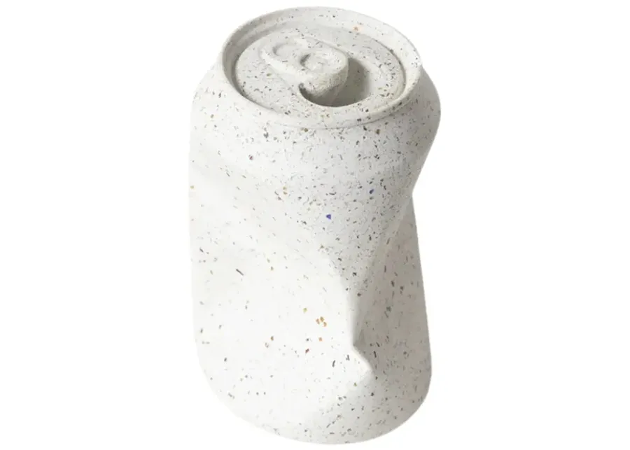 Soda Can - White Terrazzo