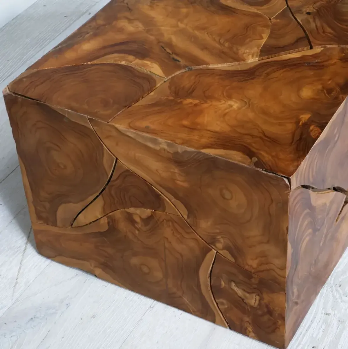 Patchwork Solid Wood Coffee Table