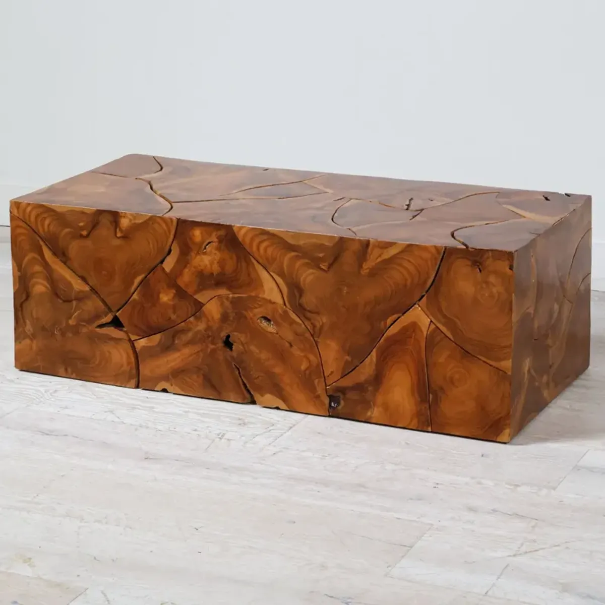 Patchwork Solid Wood Coffee Table