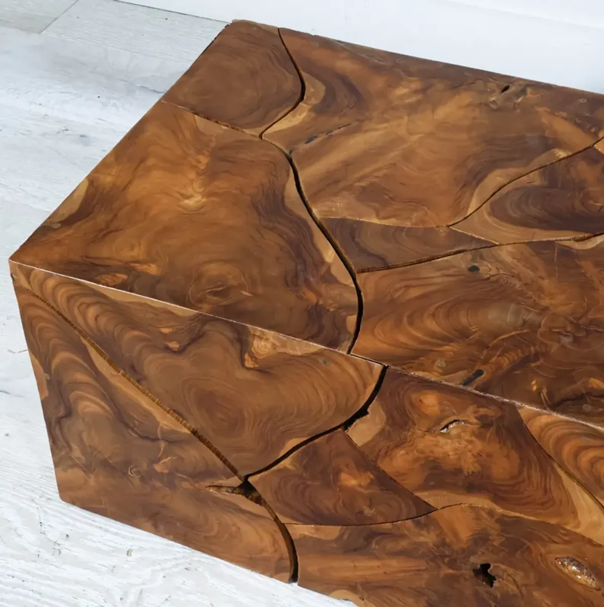 Patchwork Solid Wood Coffee Table