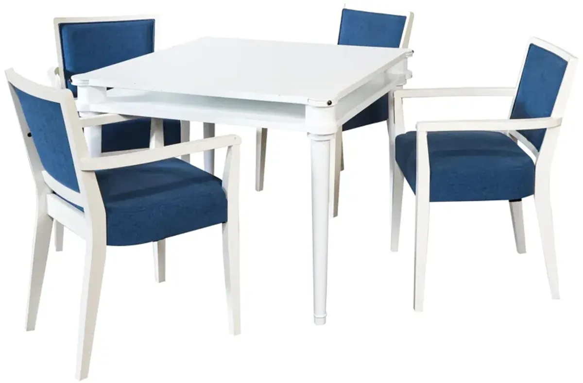 Game Table with 4 Arm Chairs