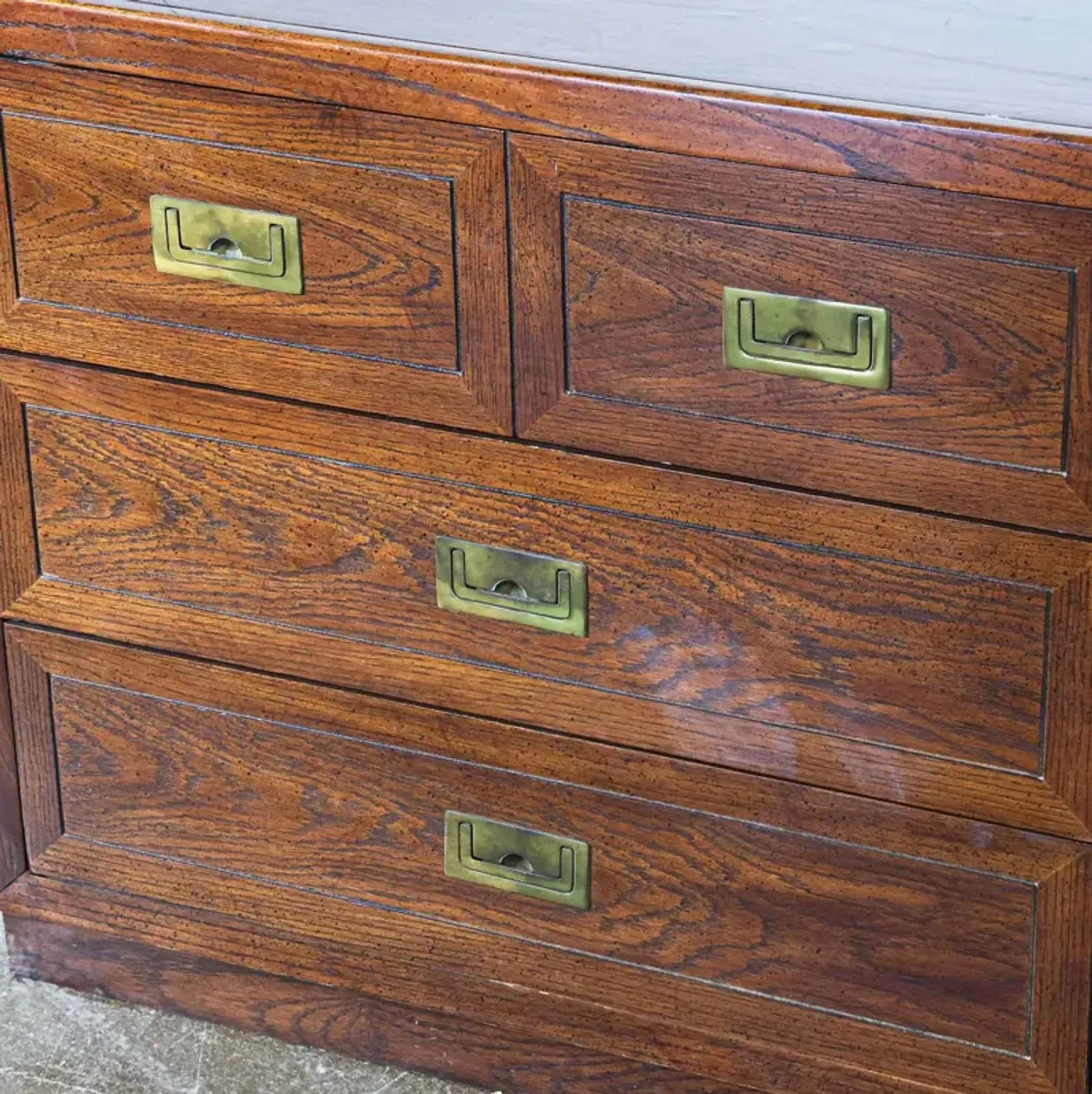 6 Drawer Campaign Dresser by Dixie