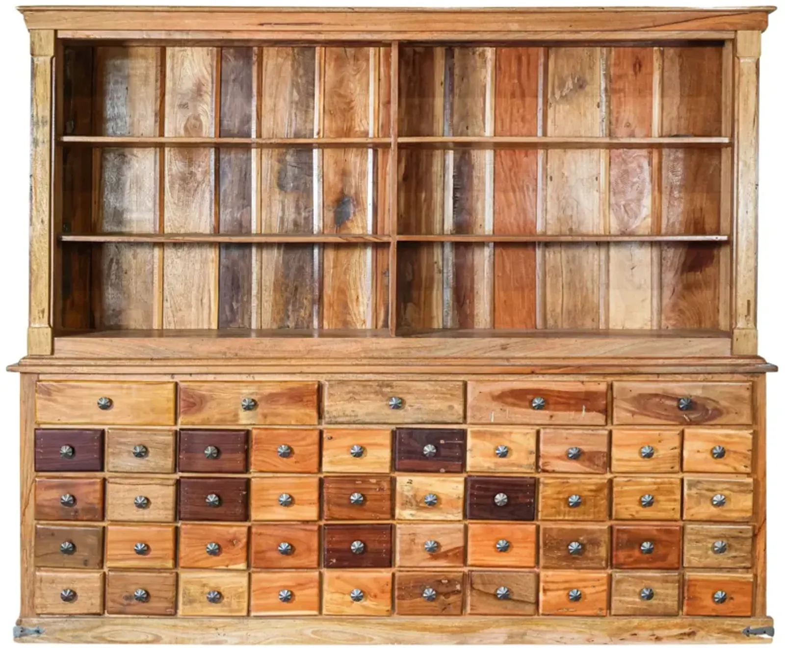 Country Store Farmhouse Back Bar / Cupboard