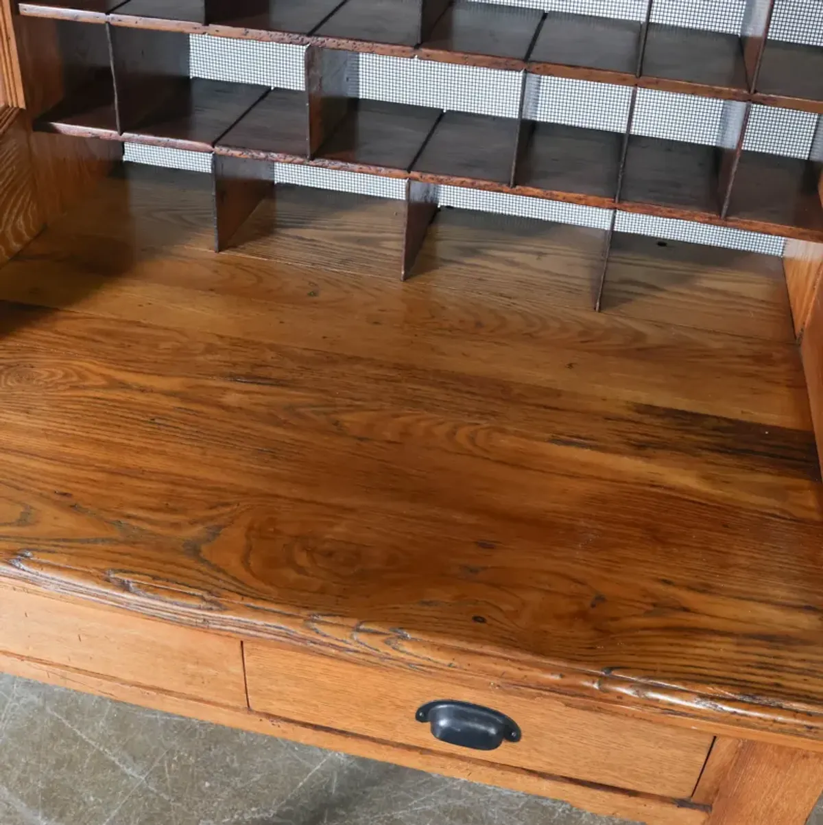 Hand Turned Postmaster's Writing Desk