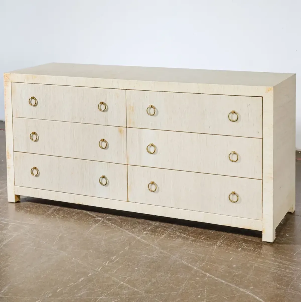 Grasscloth Dresser - S & L Second