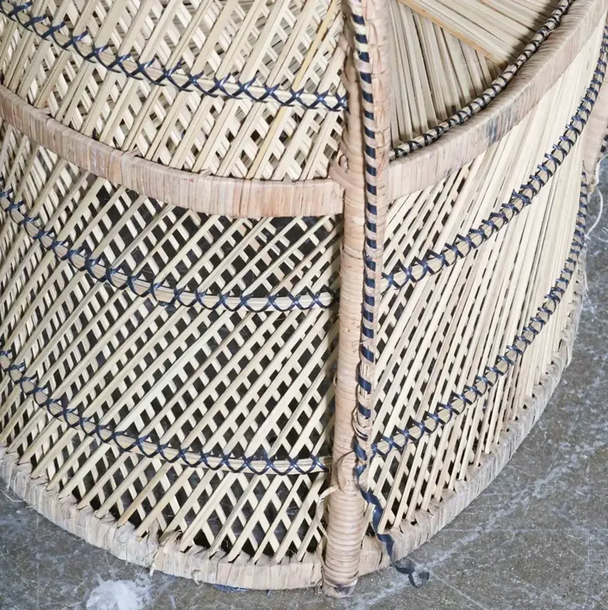 Woven Peacock Chair