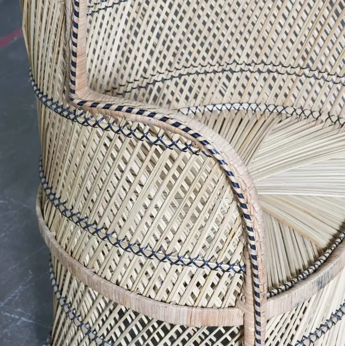 Woven Peacock Chair