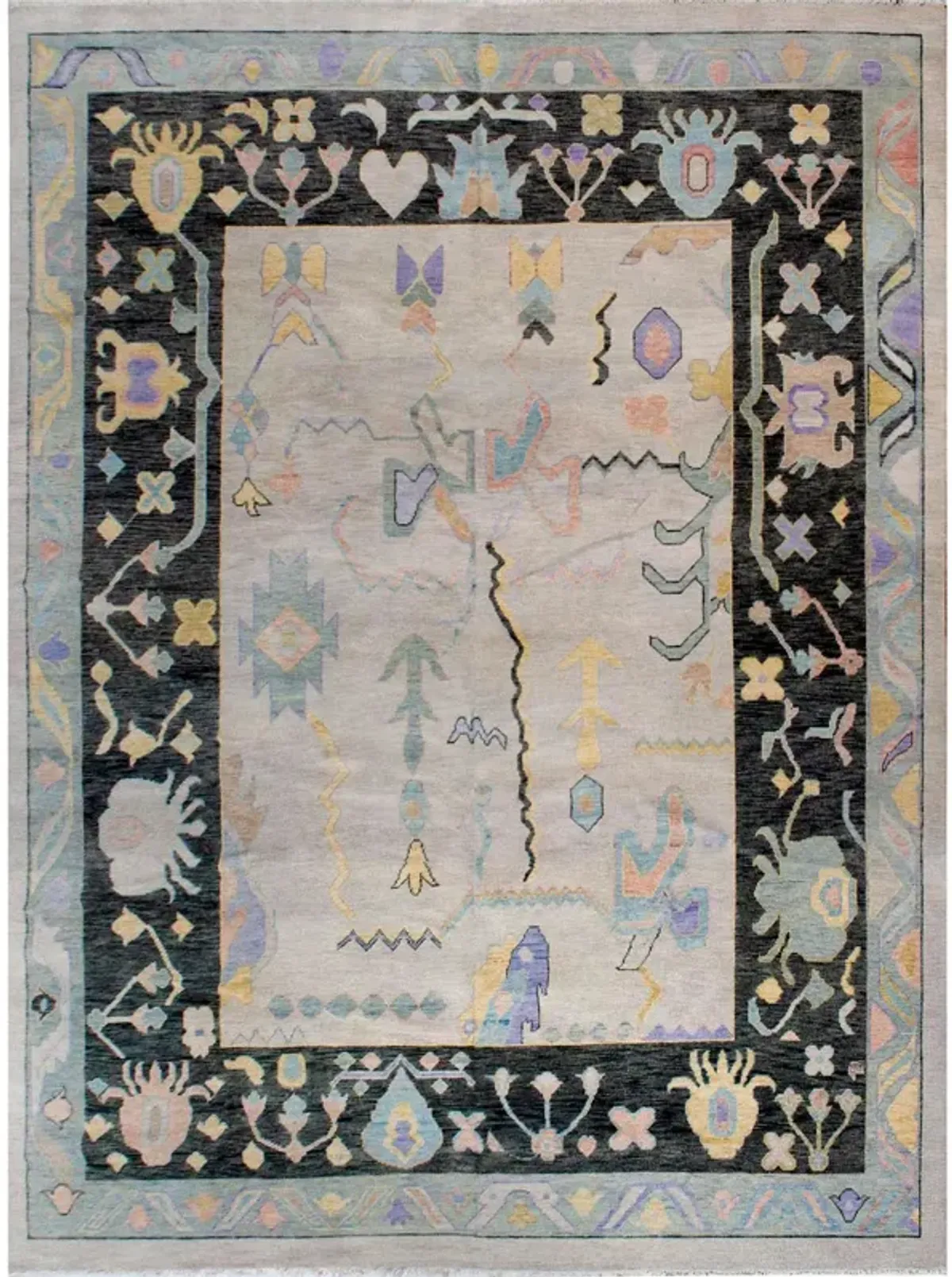 In Stock 9x12 Jennings Turkish Knot Rug