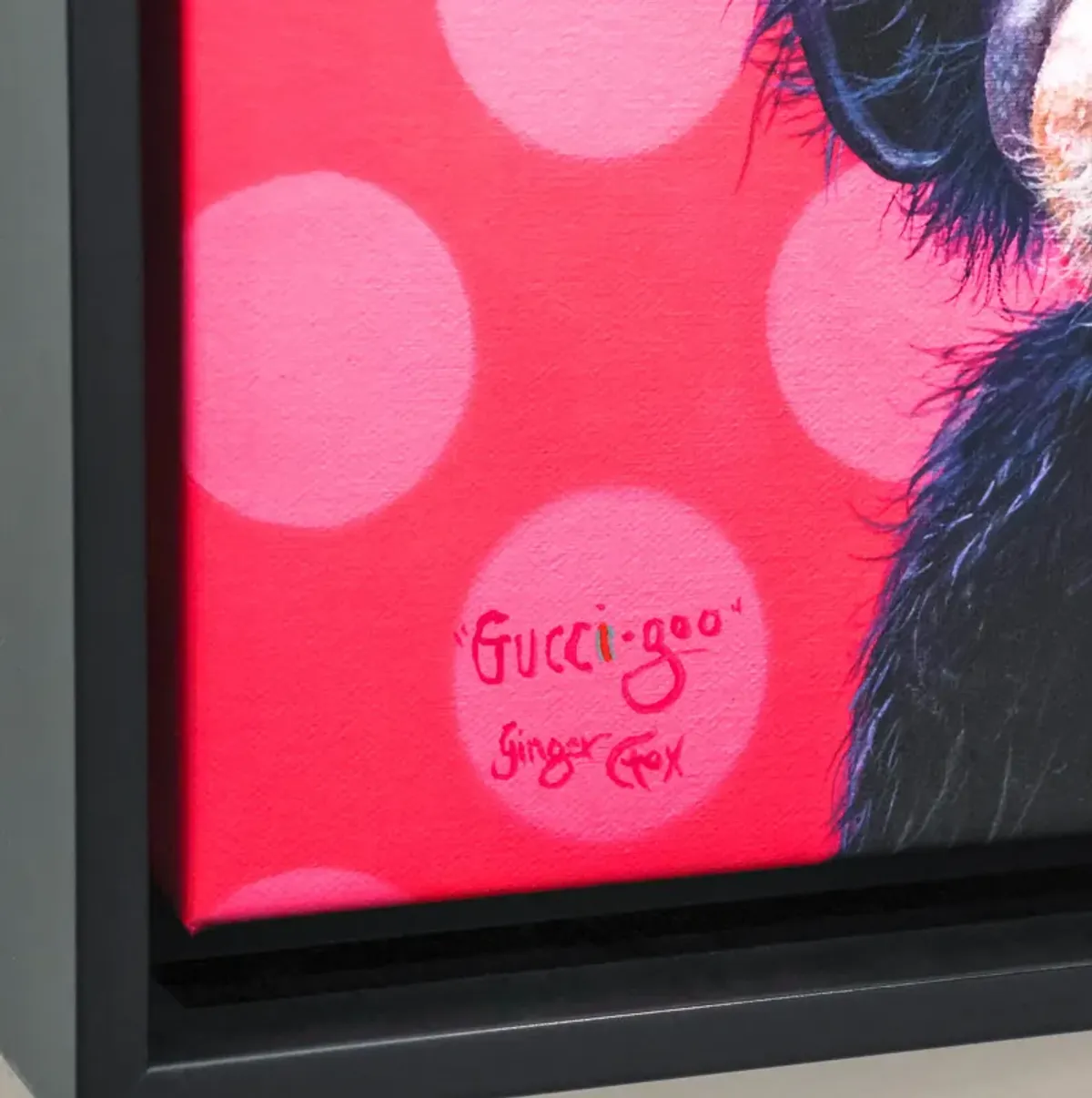 'Gucci Goo' Giclee Print by Ginger Fox