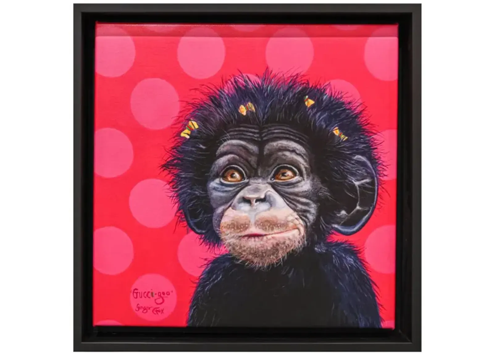 'Gucci Goo' Giclee Print by Ginger Fox