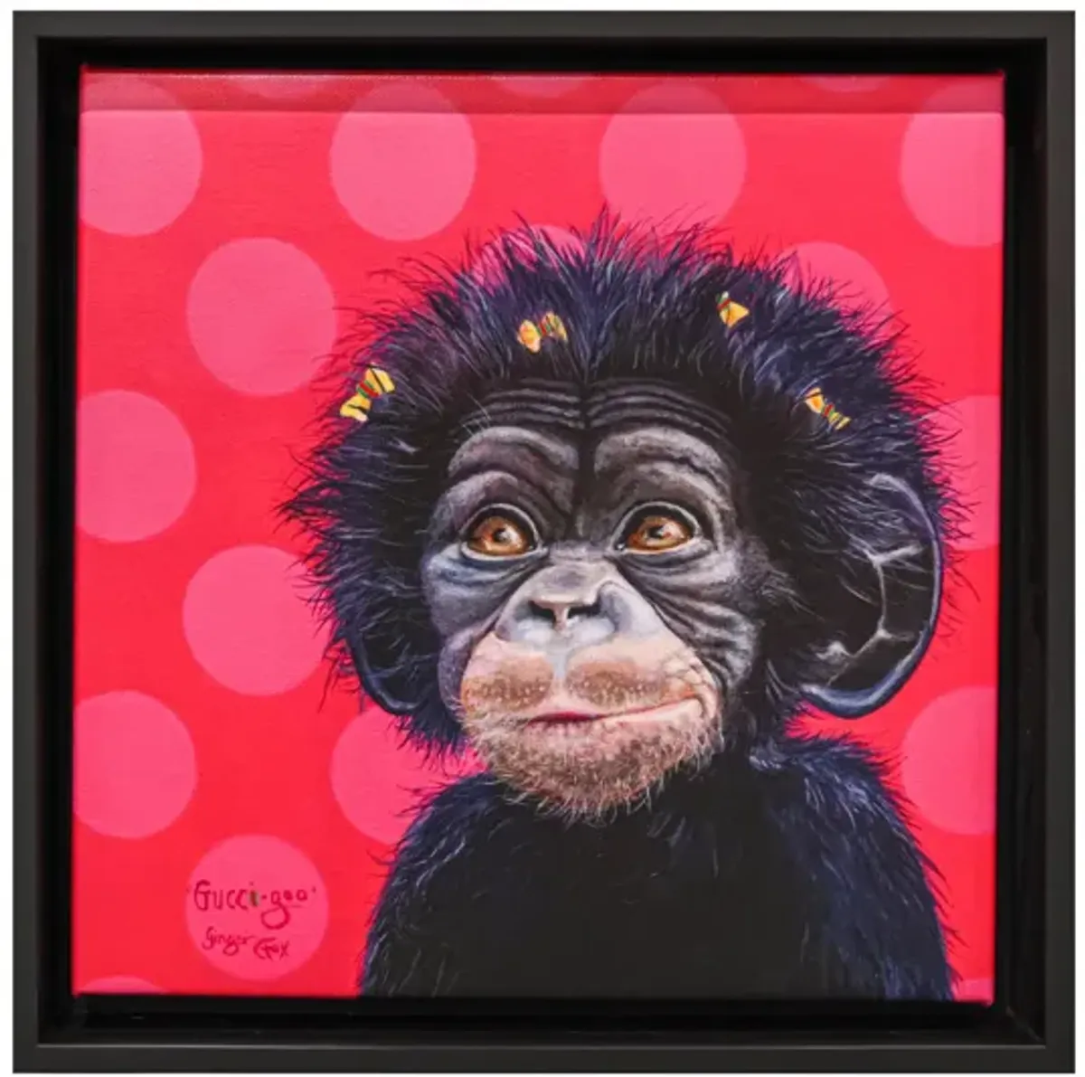 'Gucci Goo' Giclee Print by Ginger Fox