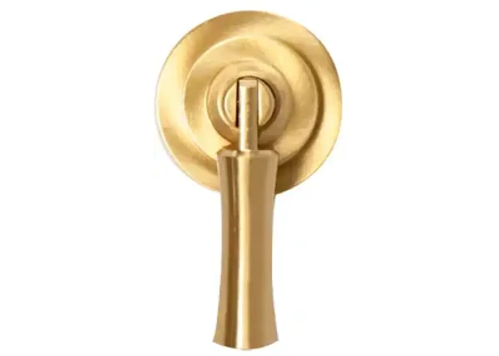 Bamboo Drop Pull 1.8" Gold