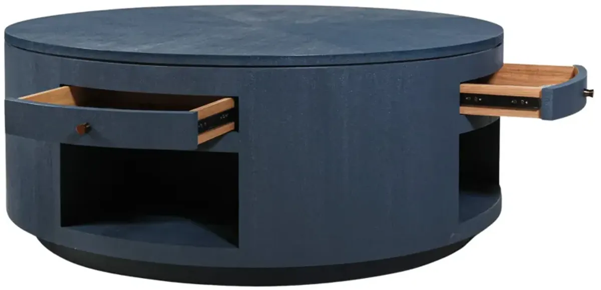 Javier Coffee Table in Navy