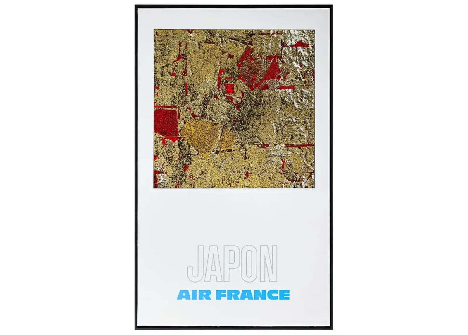 Framed 1971 Air France Poster, Japon