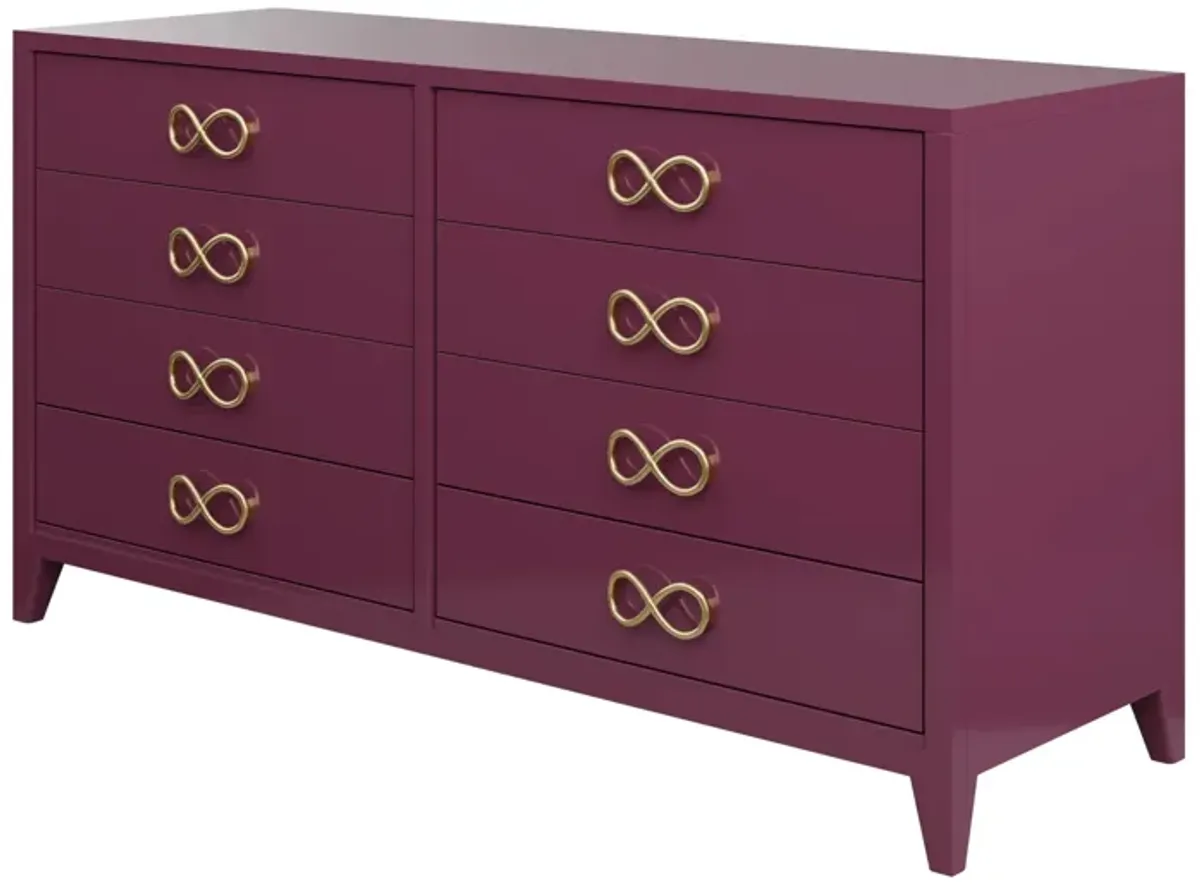 In Stock Magritte Dresser in High Gloss SW Framboise