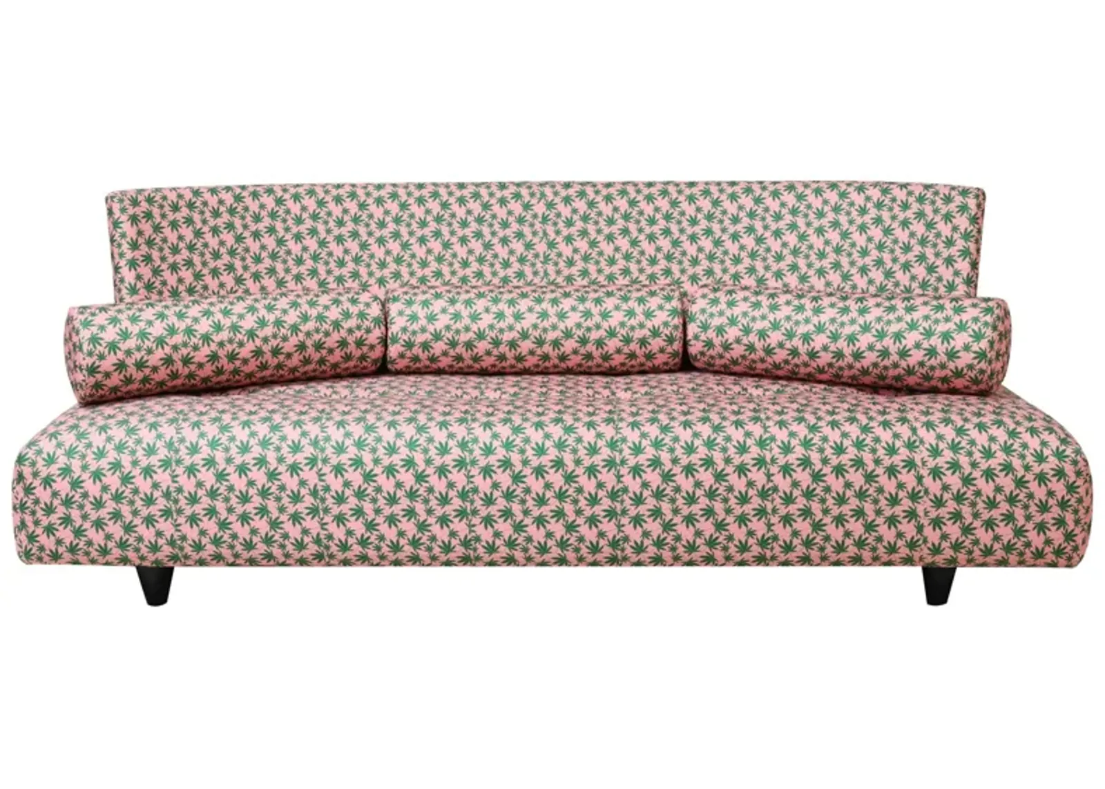 Modern Sofa Recovered in Mary Jane Fabric