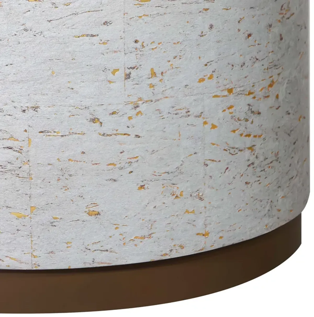 Ambrose Side Table in Silver