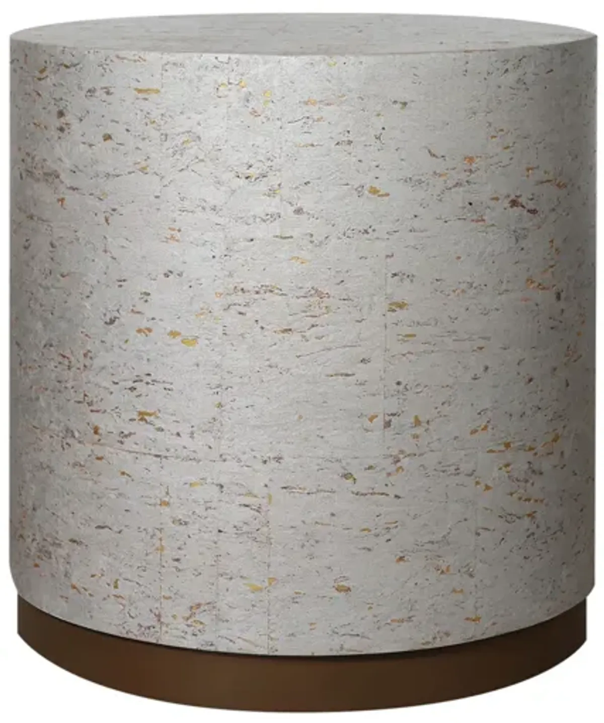 Ambrose Side Table in Silver