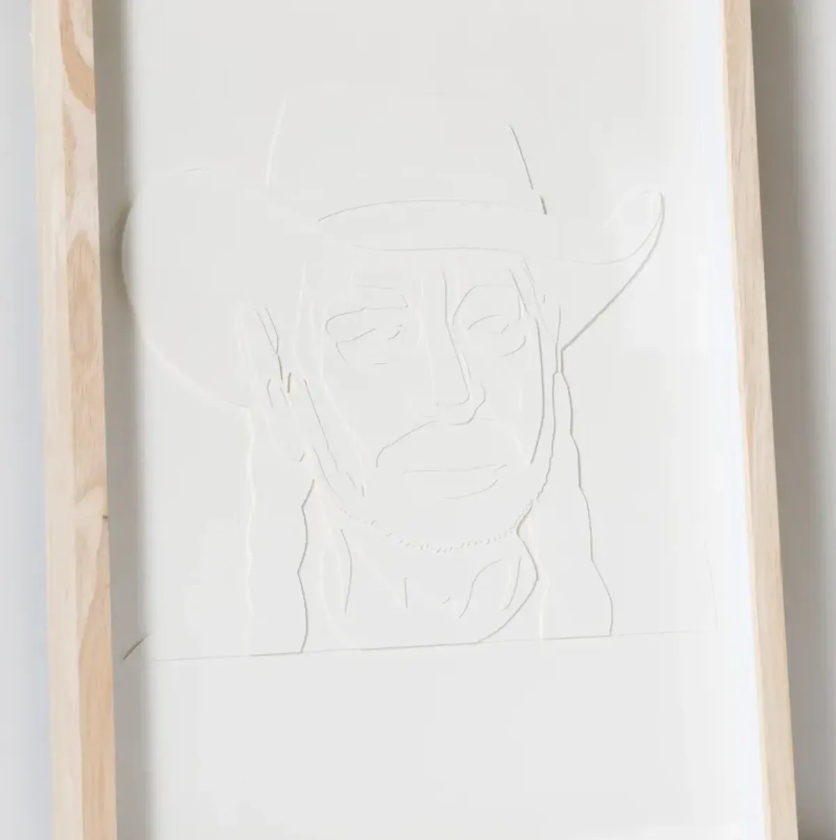 Willie Nelson in Paper