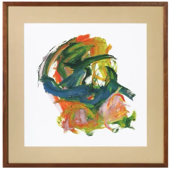 Stroke Series in Linen Green
