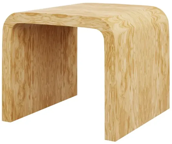 Custom Janus Waterfall Side Table