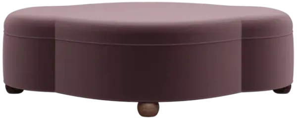 Custom Trefoils Ottoman