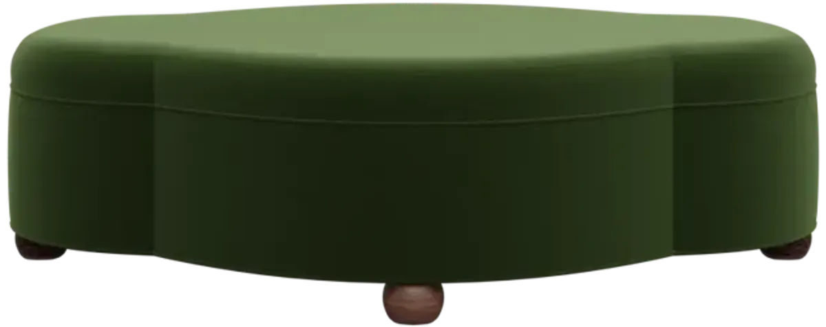 Custom Trefoils Ottoman