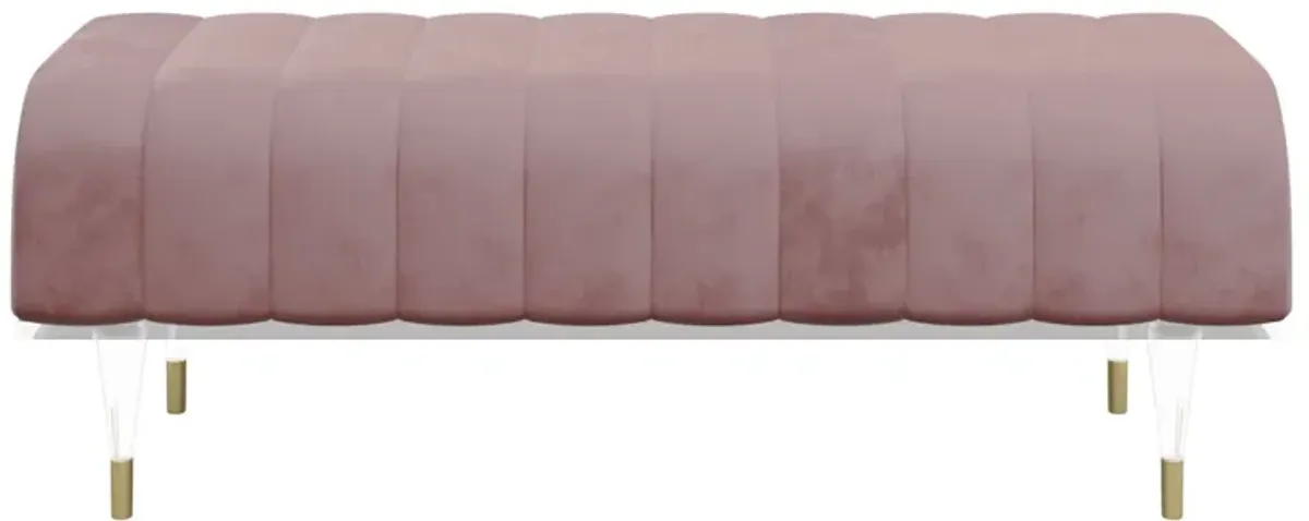 Tea Time Bench in Rose