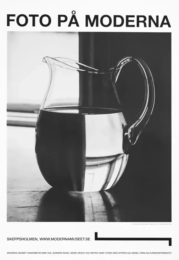 2000 Swedish Exhibition Poster, Moderna Musset by Sten Didrik Bellander