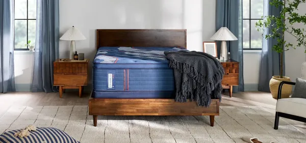 Posturepedic Elite Spring Pillow Top Firm , Brenham II- CA King
