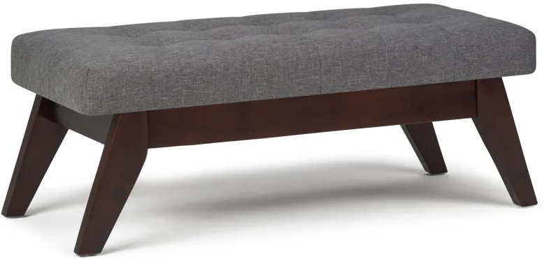 Draper Ottoman Bench in Linen