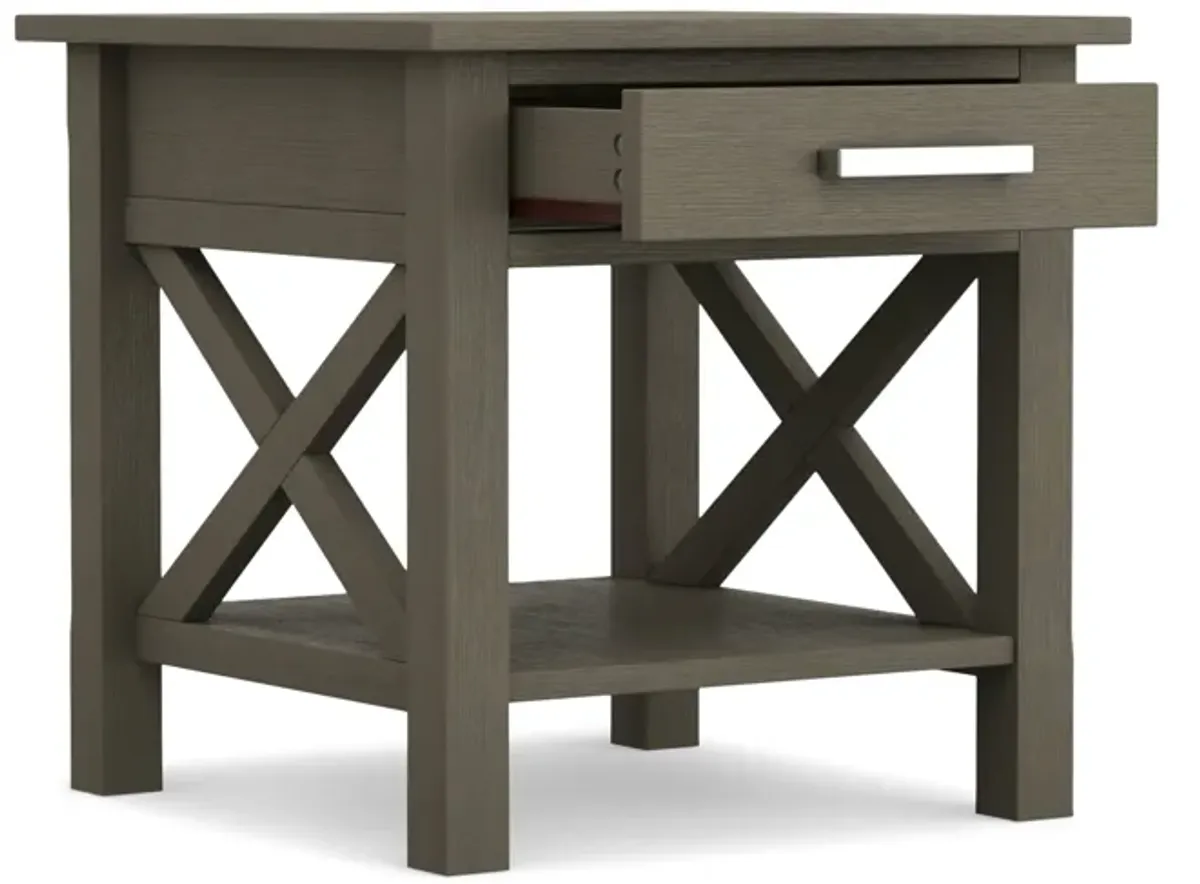 Kitchener End Table in Pine