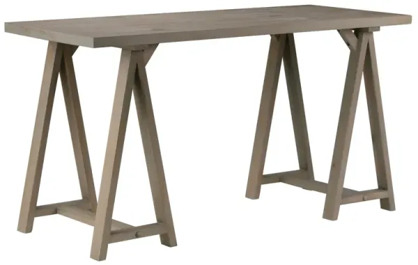 Sawhorse Writing Desk