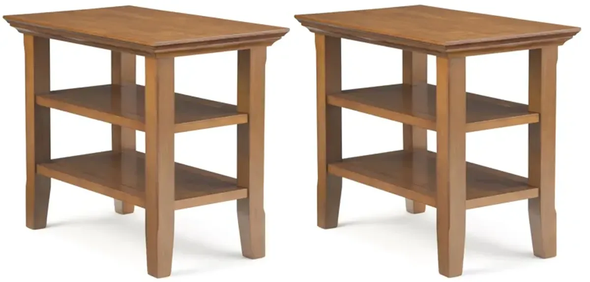 Acadian 14 inch Narrow Side Table (Set of 2)